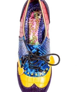 Irregular Choice Clara Bow 60's Heels Purple