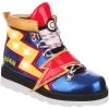 New In Irregular Choice Pokémon Charged Up Sneakers Blue
