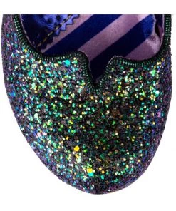 Irregular Choice Chrysalis Floral 70's Pumps Green New In