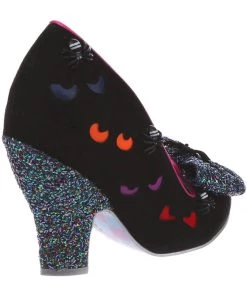 Irregular Choice Halloween Somebody's Watching Me Pumps Black