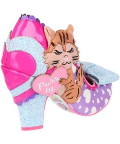 Irregular Choice Smitten Kittens Cat 50's Pumps Lilac
