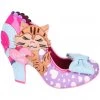 Irregular Choice Smitten Kittens Cat 50's Pumps Lilac