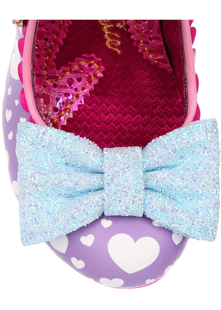 Irregular Choice Smitten Kittens Cat 50's Pumps Lilac