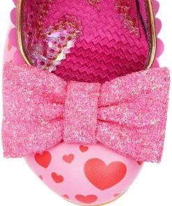 New In Irregular Choice Smitten Kittens Cat 50's Pumps Pink