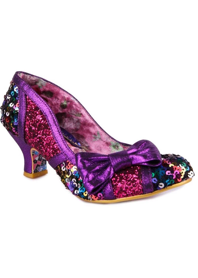 Irregular Choice Snapple 50’s Pumps Pink Purple New In
