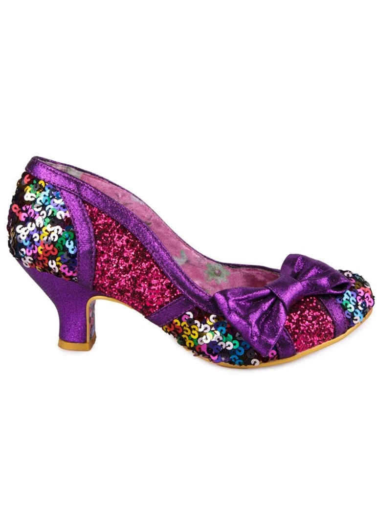 Irregular Choice Snapple 50’s Pumps Pink Purple New In