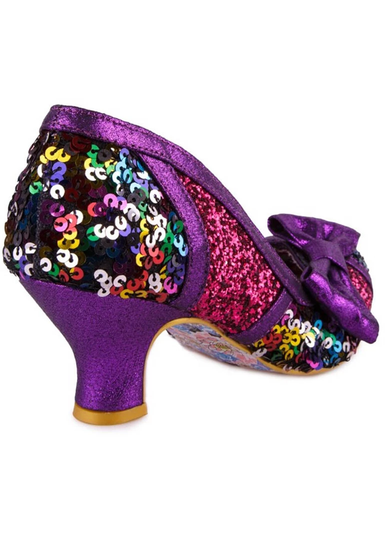 Irregular Choice Snapple 50’s Pumps Pink Purple New In