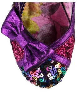 Irregular Choice Snapple 50’s Pumps Pink Purple New In