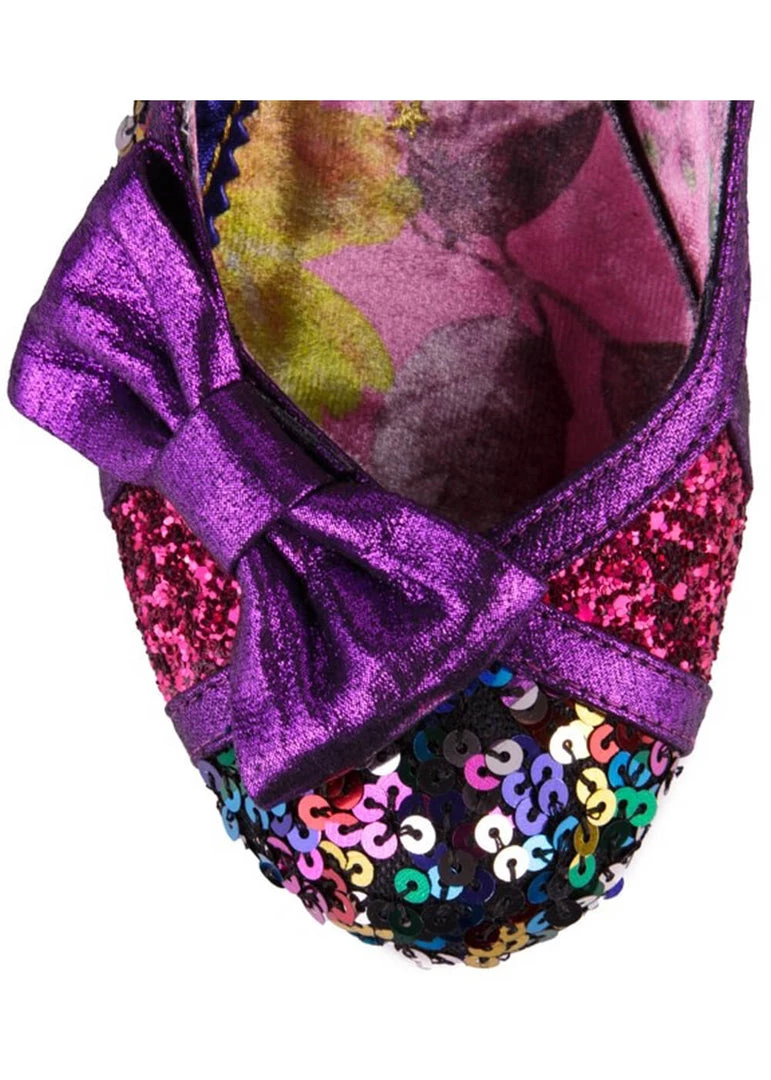 Irregular Choice Snapple 50’s Pumps Pink Purple New In