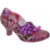 New In Irregular Choice Hold Up 40's Pumps Pink Purple