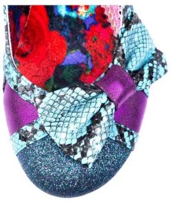 Irregular Choice Shake It 70's Pumps Blue New In