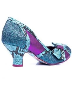 Irregular Choice Shake It 70's Pumps Blue New In