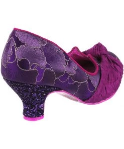 Irregular Choice Dazzle Pants 50's Pumps Purple