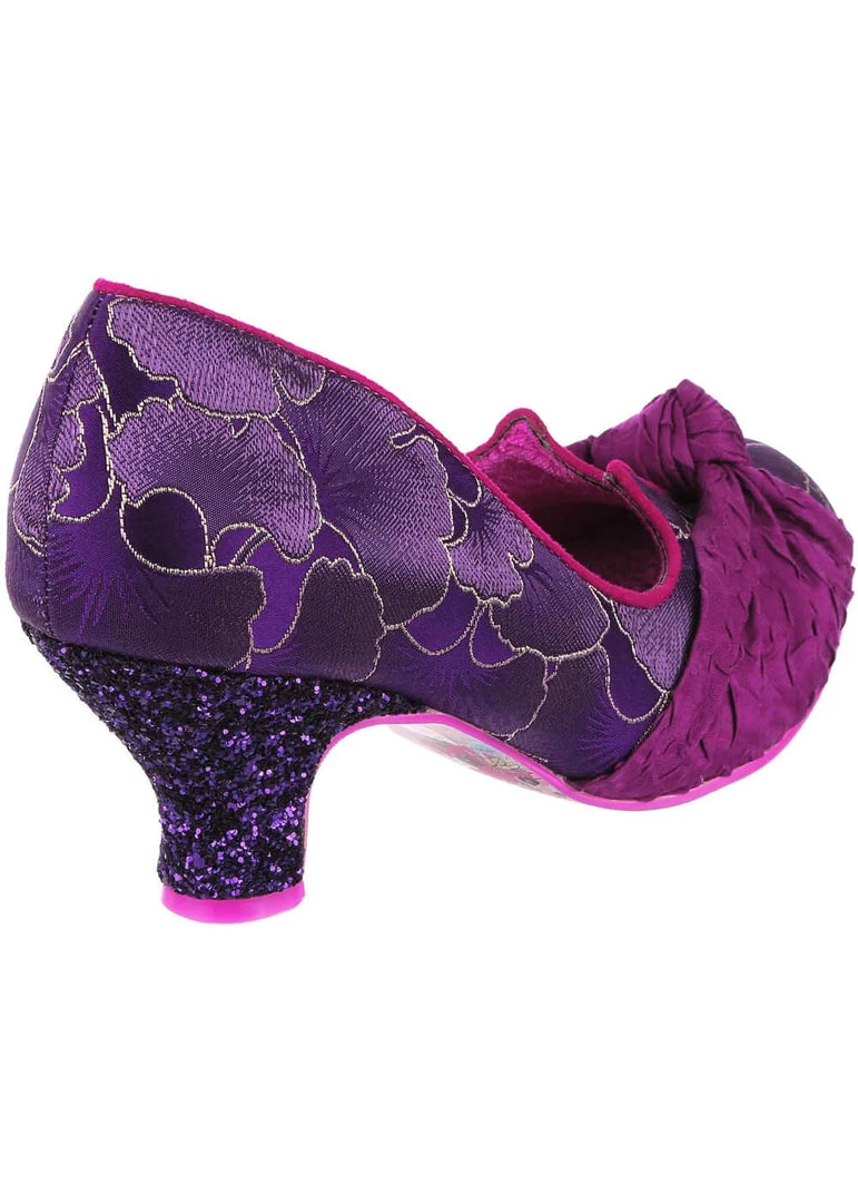 Irregular Choice Dazzle Pants 50's Pumps Purple