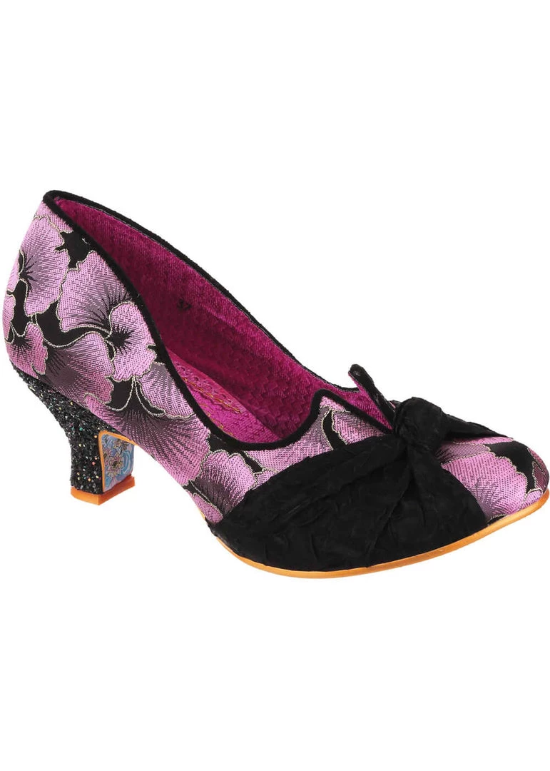 Irregular Choice Dazzle Pants Pumps Black