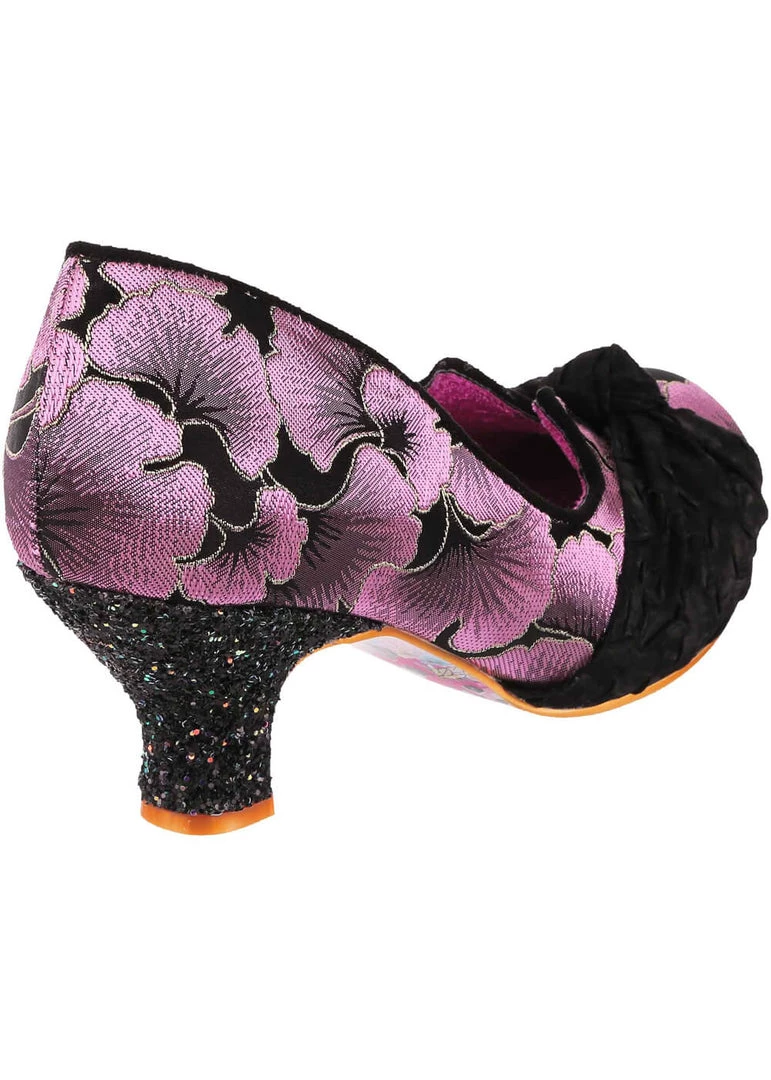 Irregular Choice Dazzle Pants Pumps Black