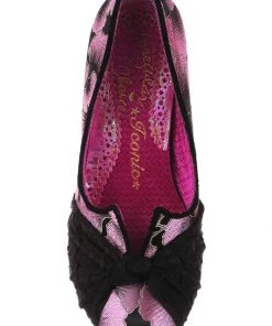 Irregular Choice Dazzle Pants Pumps Black