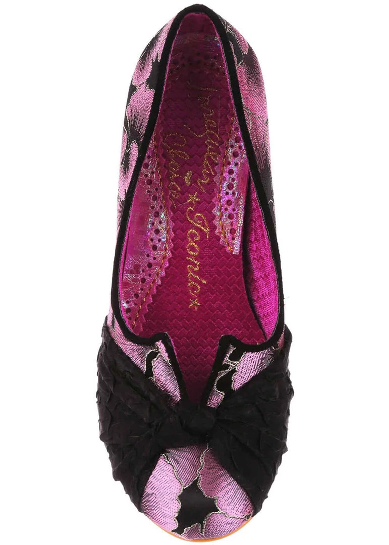 Irregular Choice Dazzle Pants Pumps Black