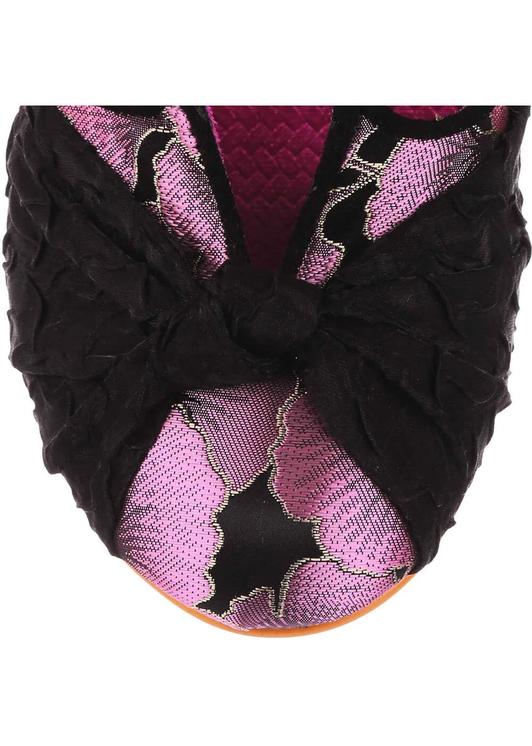 Irregular Choice Dazzle Pants Pumps Black