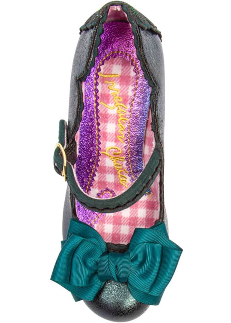 New In Irregular Choice Summer Breeze Pumps Green