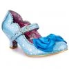 New In Irregular Choice Summer Breeze Stars 50's Pumps Blue