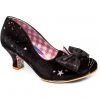 Irregular Choice Dazzle Razzle Stars Pumps Black New In