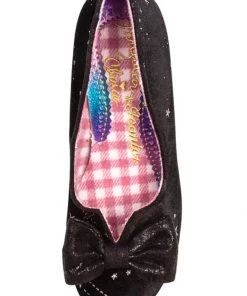 Irregular Choice Dazzle Razzle Stars Pumps Black New In