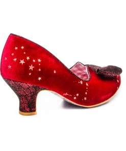 Irregular Choice Dazzle Razzle Stars Pumps Red