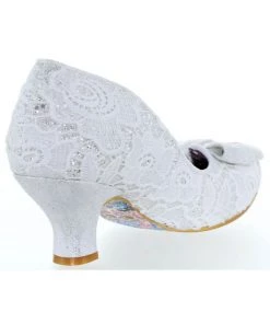 Irregular Choice Dazzle Razzle Pumps Cream New In