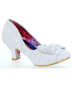 Irregular Choice Dazzle Razzle Pumps Cream New In