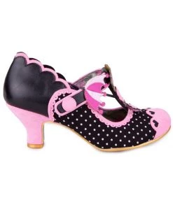 Irregular Choice Poodle Perfect 50's Pumps Black