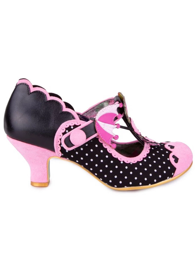 Irregular Choice Poodle Perfect 50's Pumps Black
