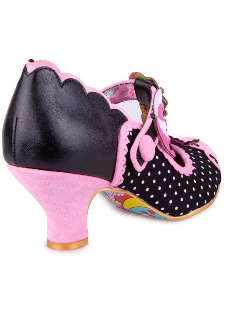 Irregular Choice Poodle Perfect 50's Pumps Black