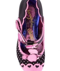 Irregular Choice Poodle Perfect 50's Pumps Black