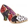 Irregular Choice Playing Cards Showdown 50's Pumps Black New In