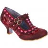 Irregular Choice Serendipity Hearts 50's Pumps Red