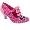 Irregular Choice Ladybuggin 50's Pumps Pink New In