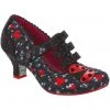 Irregular Choice Ladybuggin 50's Pumps Black