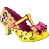 Irregular Choice Catching Butterflies Cat Pumps Yellow