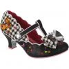 New In Irregular Choice Catching Butterflies Cat Pumps Black