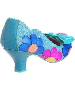 Irregular Choice Daisy Daisy 50's Pumps Blue