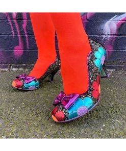 Irregular Choice Daisy Daisy 50's Pumps Black New In