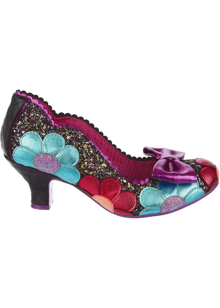 Irregular Choice Daisy Daisy 50's Pumps Black New In