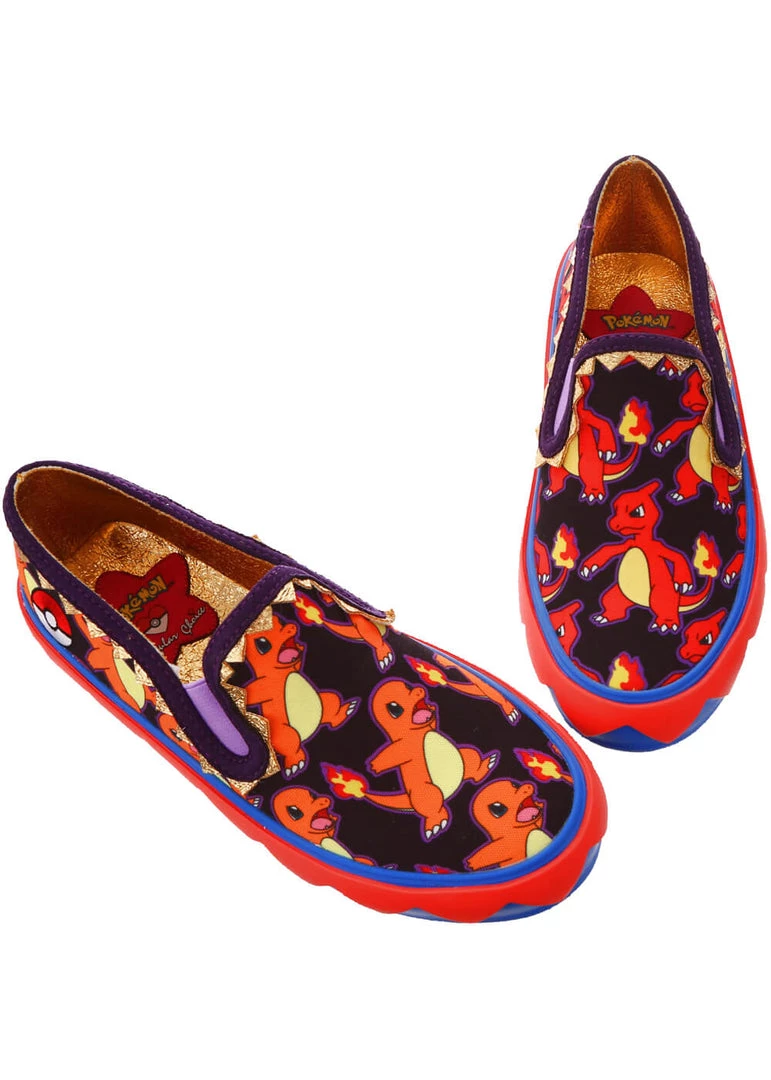 Irregular Choice Pokémon Every Day Is An Adventure Shoes Orange