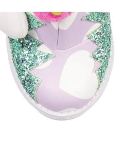 New In Irregular Choice X Hello Kitty Everyone Loves You Boots Purple