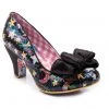New In Irregular Choice Ban Joe Moon Stars Pumps Black