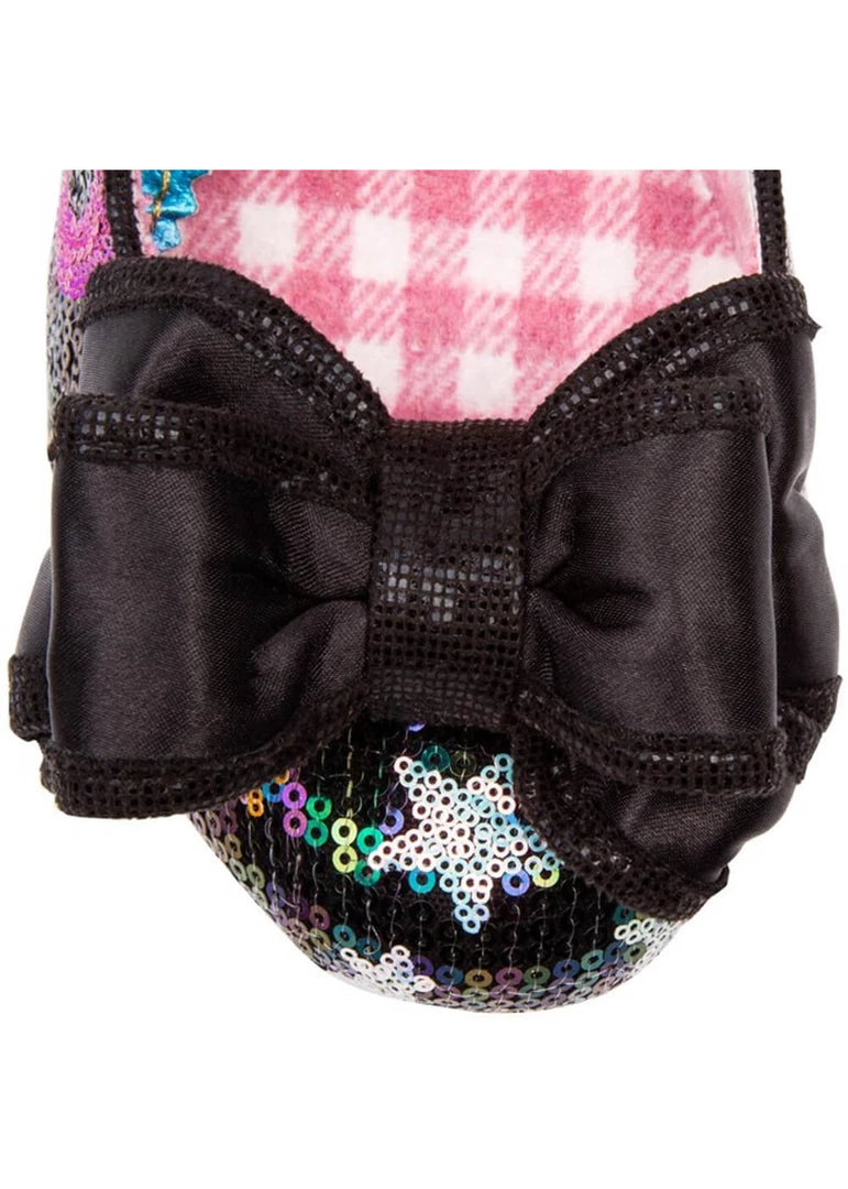 New In Irregular Choice Ban Joe Moon Stars Pumps Black