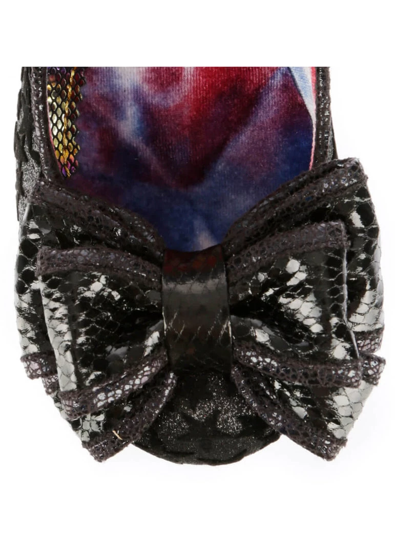 Irregular Choice Ban Joe Stars 70's Pumps Black