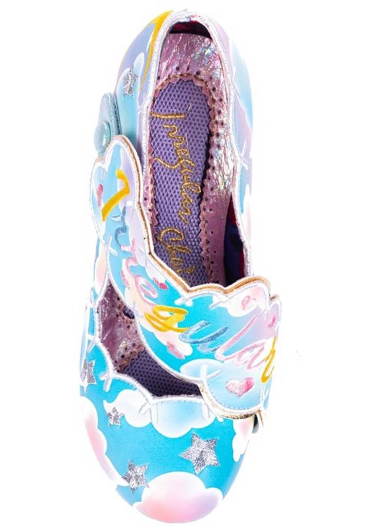 Irregular Choice Irregular Dreaming Pumps Blue Gold