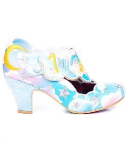 Irregular Choice Irregular Dreaming Pumps Blue Gold